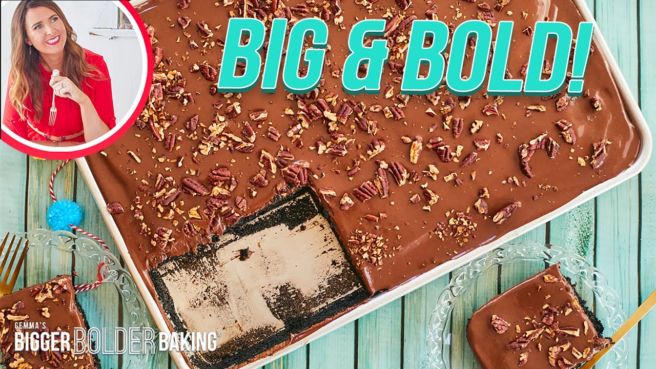 The Ultimate Texas Sheet Cake | Bigger Bolder Baking