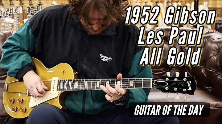 1952 Gibson Les Paul Goldtop ALL GOLD!!! | Guitar ...