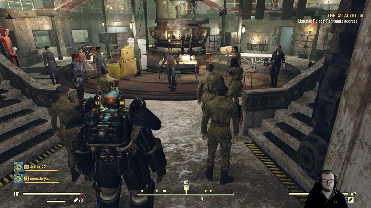 Fallout 76 Duo Playthrough - Episode 21 - Knight of the Brotherhood of Steel