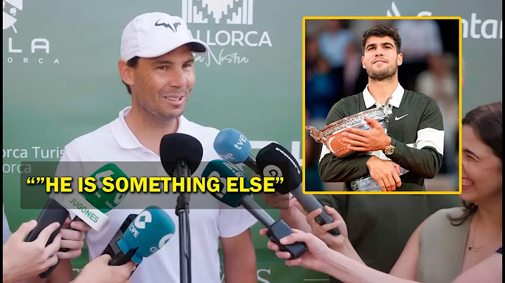 Rafa Nadal Was Asked about Alcaraz's RG Title... his Answer is Priceless!