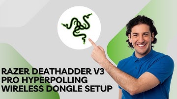 Razer Deathadder V3 Pro Hyperpolling Wireless Dongle Setup - 2025 UPDATED