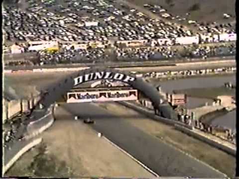 1989 CART Laguna Seca Finish Rick Mears wins