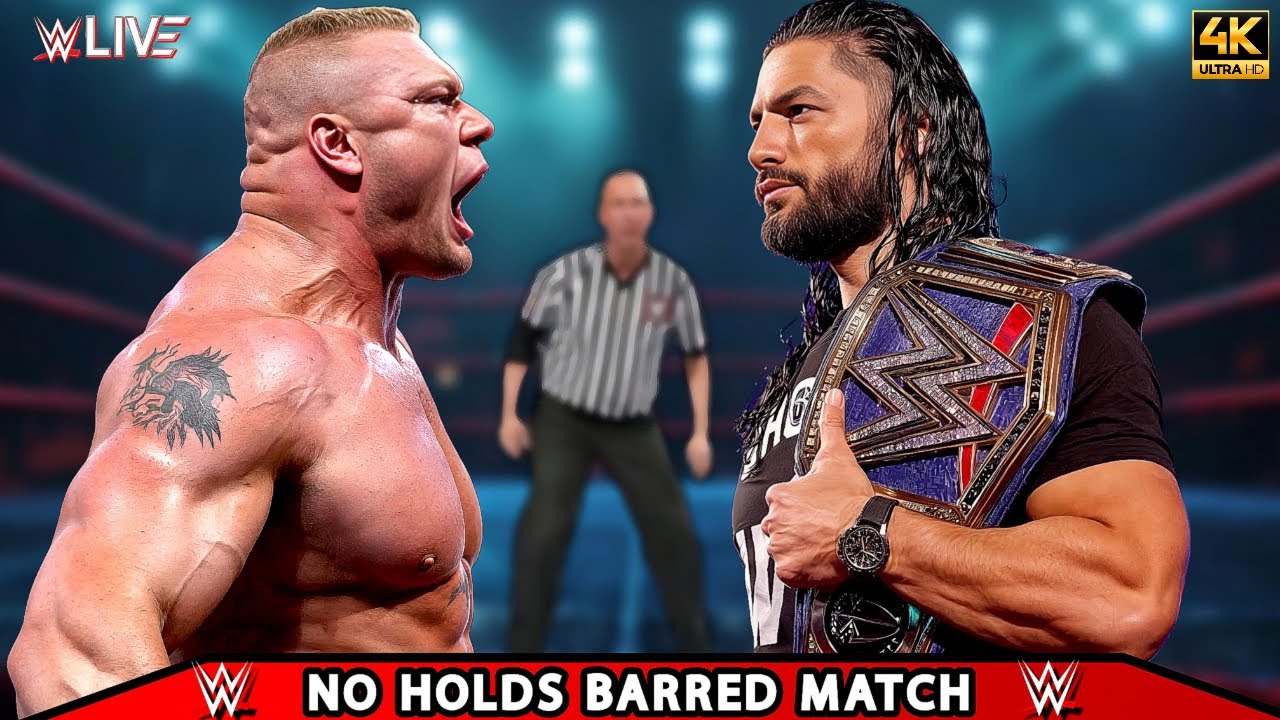 Brock Lesnar Roman Reigns RAW 2025 , April 15,2025 No Holds Barred
