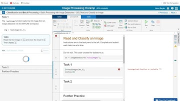 matlabda görüntü işleme Onramp L5.2 batch processing with image datastores