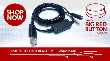 Big Red Button - Product Spotlight - USB Switch Interface