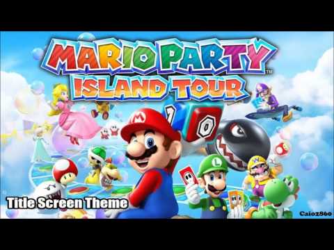 mario party island tour title screen music