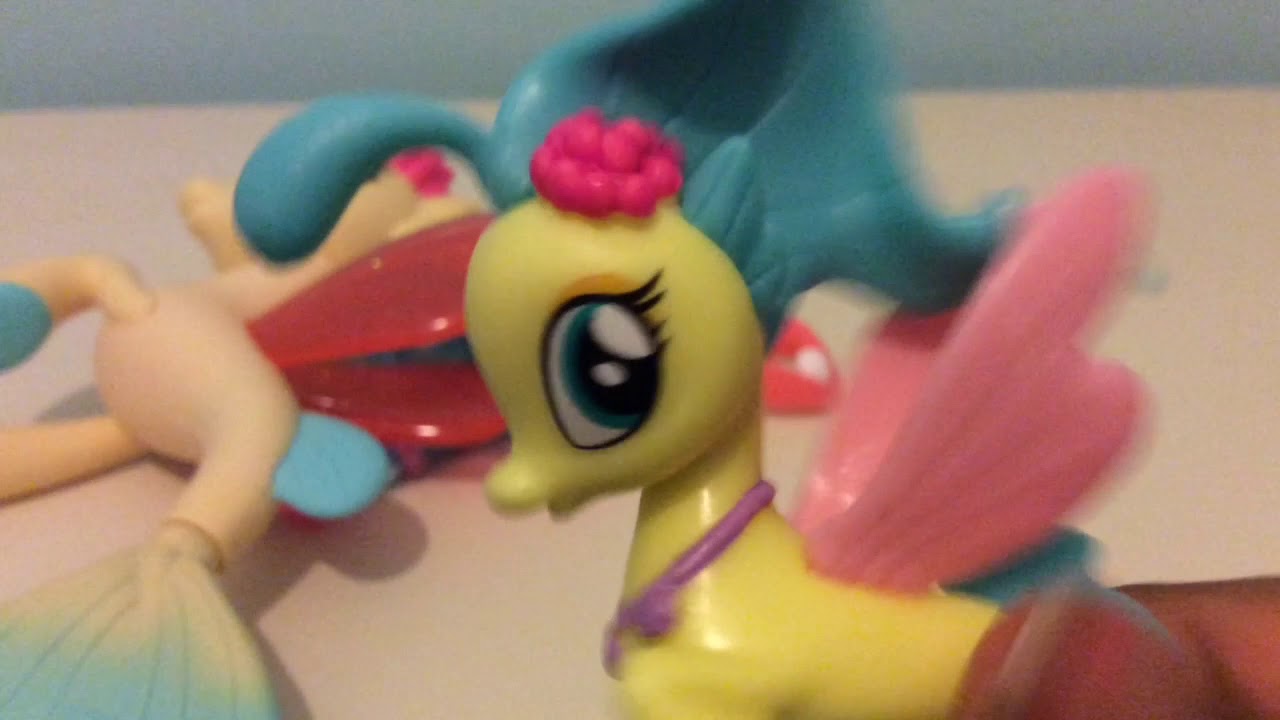 My Little Pony the Movie magazine and baby sea pony review - YouTube