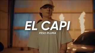 Video thumbnail of "El Capi - Peso Pluma (2022) Lyrics"