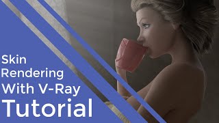 V-Ray Skin Rendering in Maya - Part 3