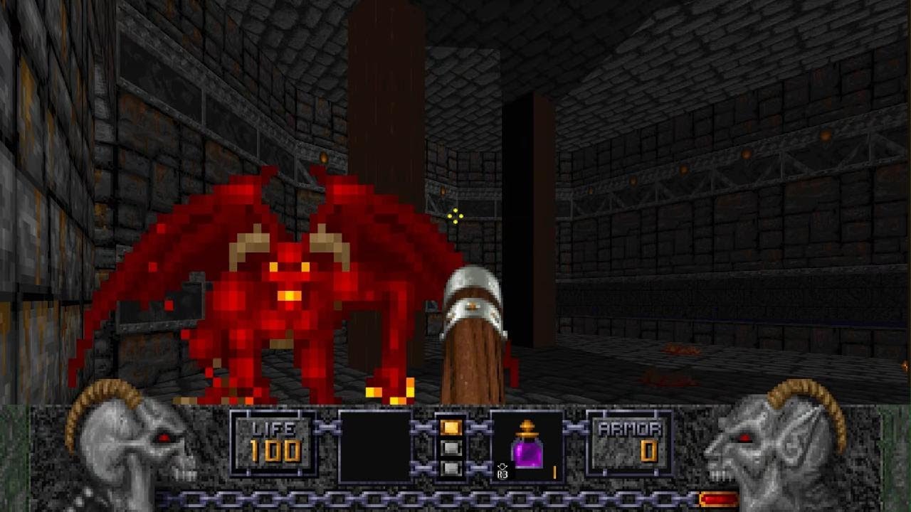 Heretic + Hexen Cheats On Because I'm a Wimp - YouTube
