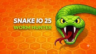 Snake IO 25 - Worm Hunter screenshot 1