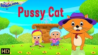 Pussy Cat - (HD) | Waltz Music Style | Nursery Rhymes | Popular Kids Songs screenshot 4