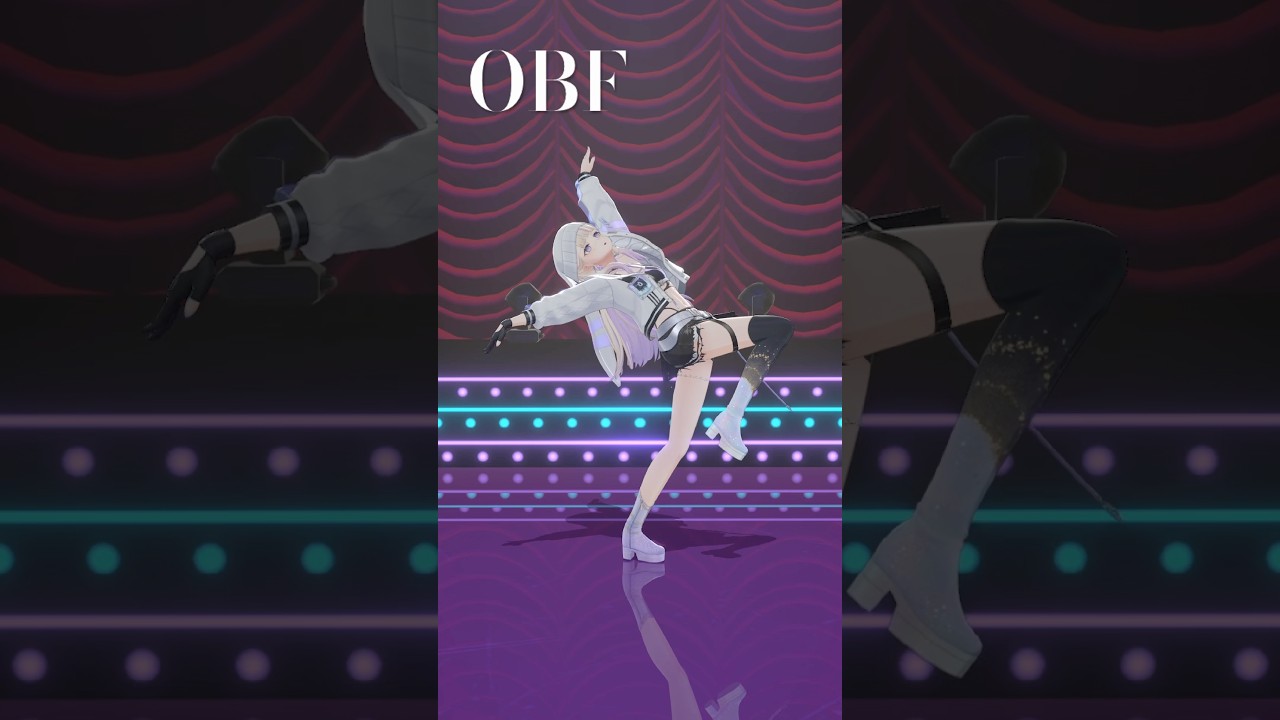 #OBF 自由に踊ってみた【轟はじめ】#shorts #vtuber
