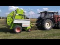 Prasowanie Koniczyny 2019 Claas Rollant 44s & Same Explorer 90 Top II Turbo