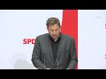 Elecciones Alemania. Rueda de prensa del Partido Socialdemócrata | RTVE Noticias