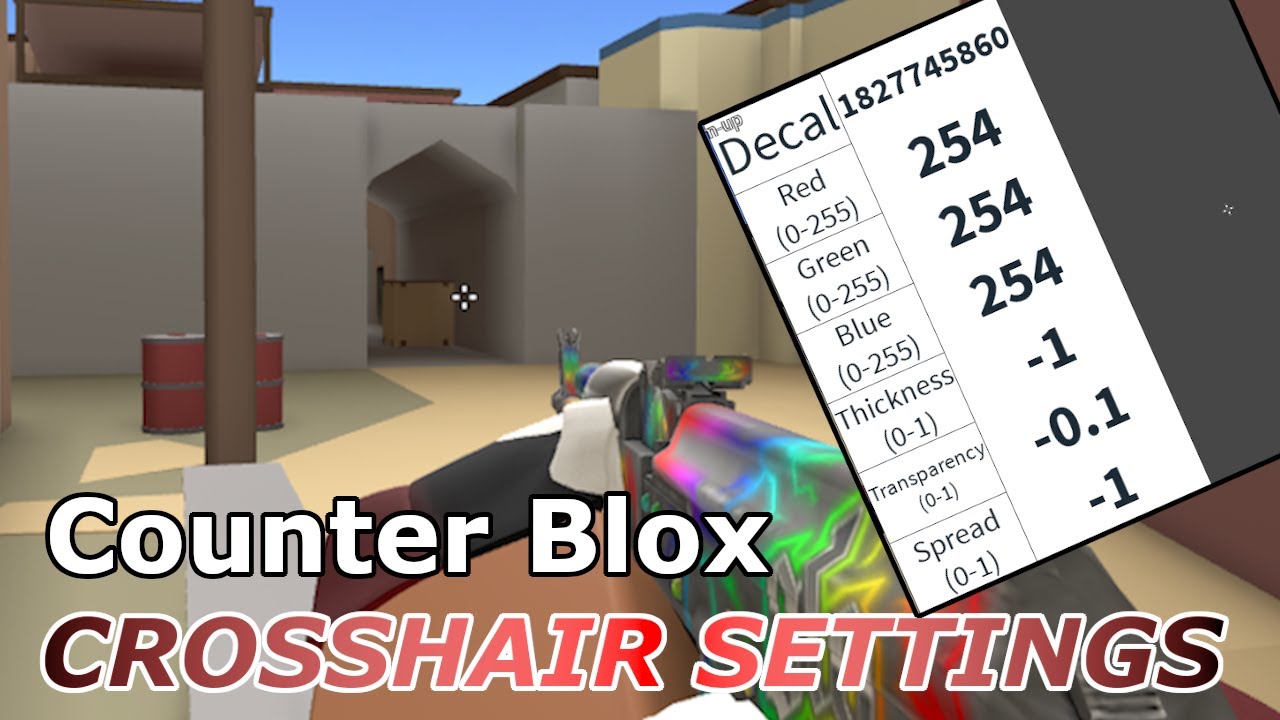 Counter Blox Crosshair - headshot only challenge counter blox roblox offensive