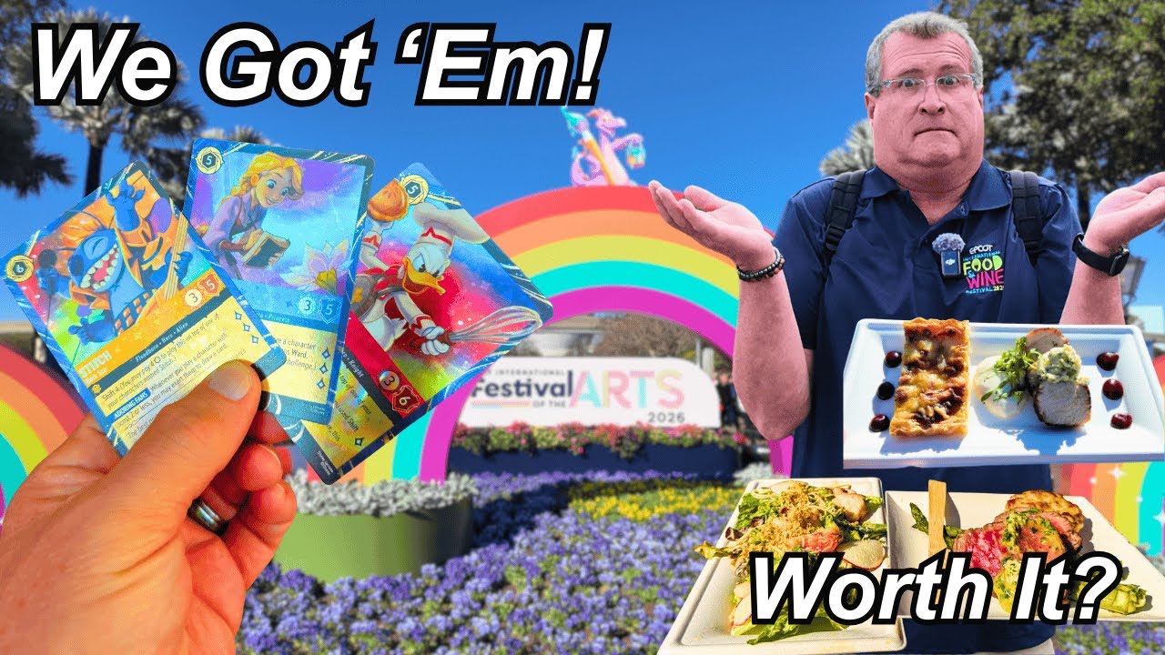 Is Festival of the Arts 2026 Worth It? (Honest Food Review + Lorcana Challenge)