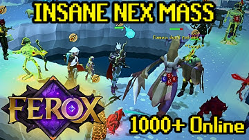 The Biggest Nex Masses Are Happening on Ferox! We Finally Got Lucky? 1000+ Players Online!
