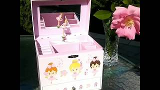 Cardilion Musical Jewelry Box With Ballerina