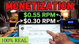 Finally monetized on YouTube! How much money can you expect per 1000 views, and per 1h of watchtime?