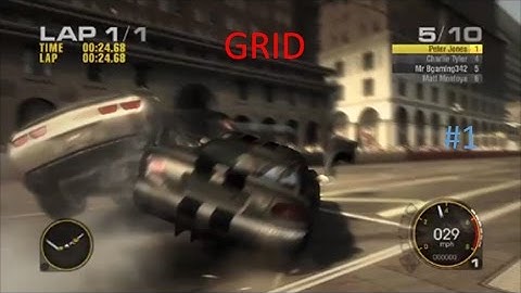 Race Driver: Grid walkthrough #1