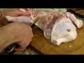 How to Cut a Whole Chicken with Kitchen Scissors