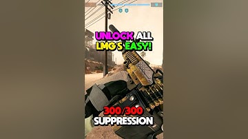 FAST LMG Suppression Challenge! Best LMG Farm Battlefield 6! #bf6 #battlefield6 #bf6suppression