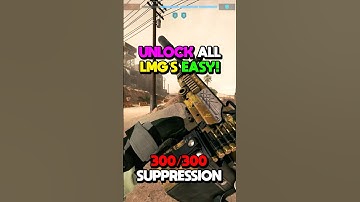FAST LMG Suppression Challenge! Best LMG Farm Battlefield 6! #bf6 #battlefield6 #bf6suppression