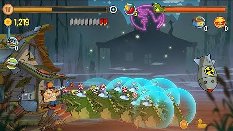 Swamp Attack: Challenge 12: iOS Gameplay