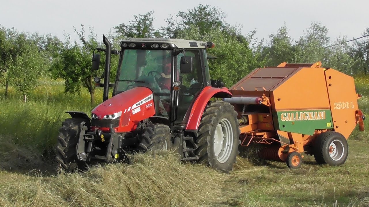 Fienagione 19 Massey Ferguson 5430 Gallignani 2500 L Youtube