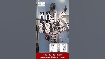 Best CNC Spring Coiler Machine | Tension Spring | Autolink