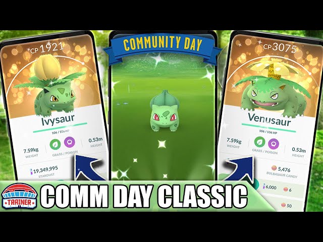 Pokemon Go Bulbasaur Community Day Classic: Start time, exclusive move & Shiny  Bulbasaur - Dexerto