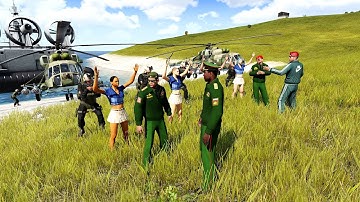 Ukrainian Sniper Foils Brutal Execution on Death Beach – ARMA 3 Cinematic!