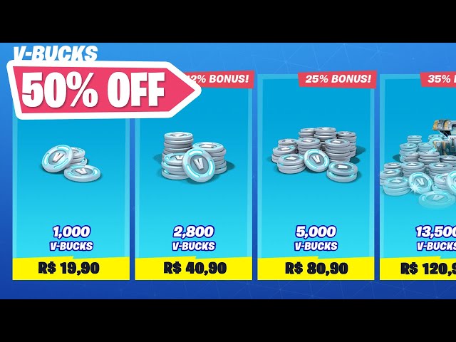 Como resgatar um Cartão de V-Bucks - Suporte de Fortnite