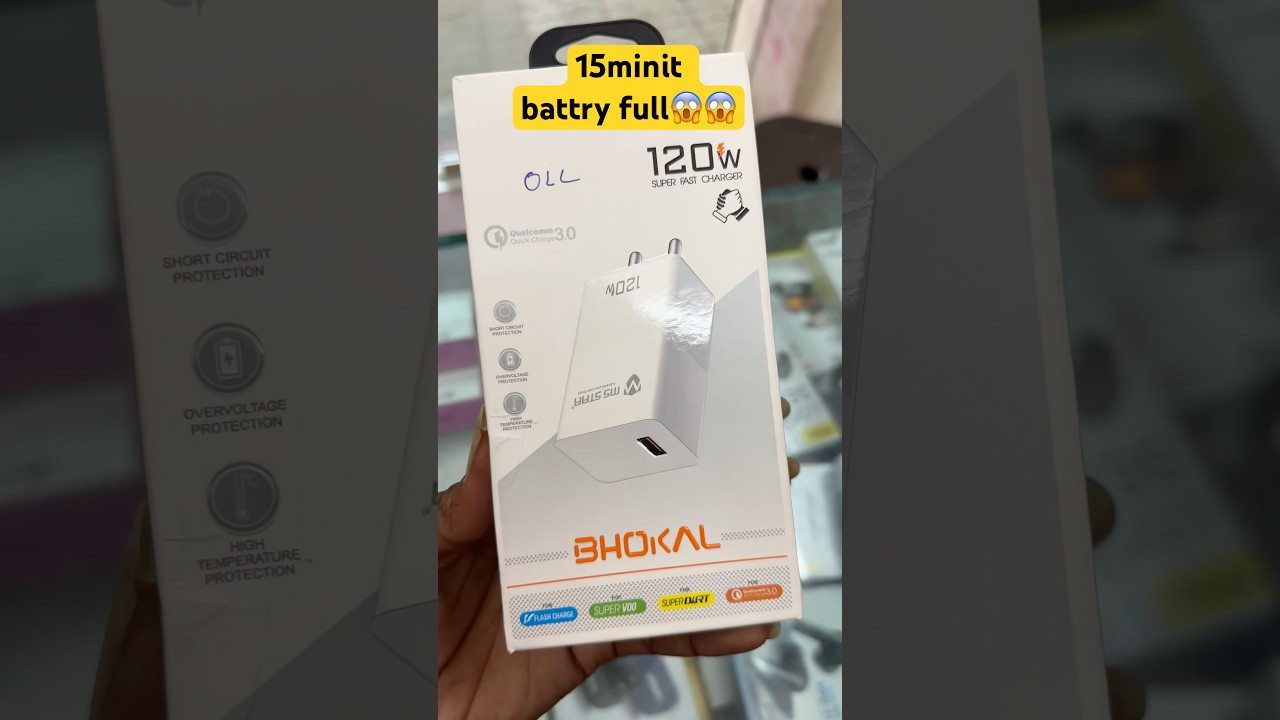 120Wt Super fast charging😱😱😱😱