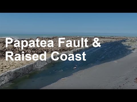 Papatea Fault and Raised Coast