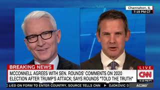 Rep. Kinzinger On CNN: The 2020 Election, Jan. 6 Investigation, Truth Crisis in the GOP