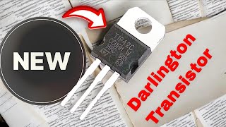 TIP122 Darlinton pair NPN transistor amazing circuit