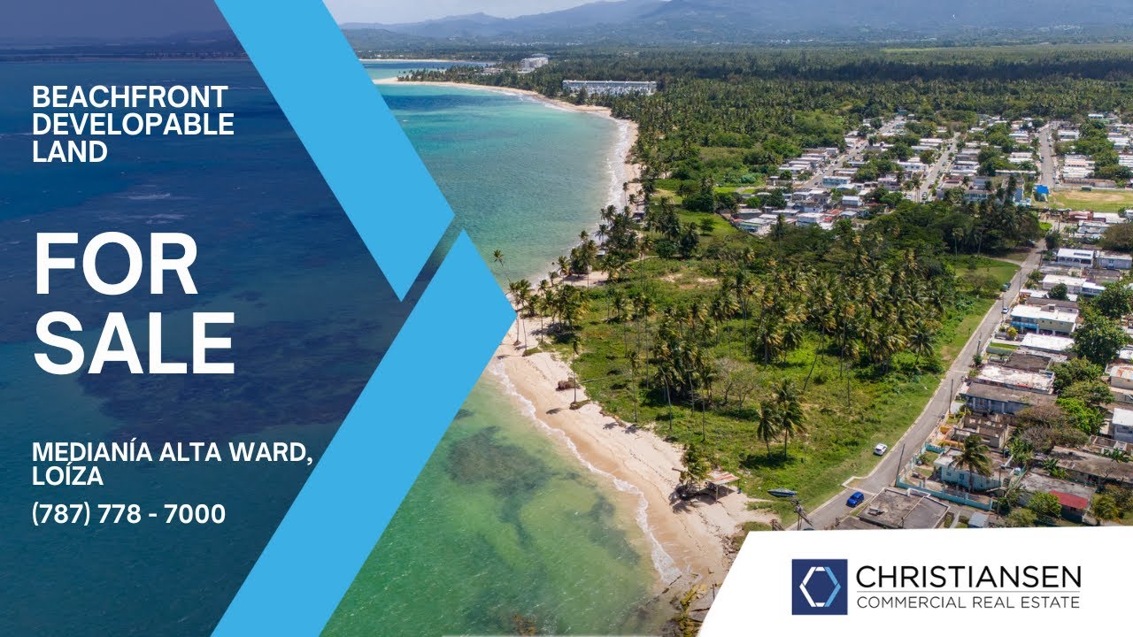 Beachfront Developable Land in Loíza - For Sale