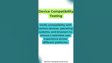 Device Compatibility Testing #softwaretesting #iot #iottesting
