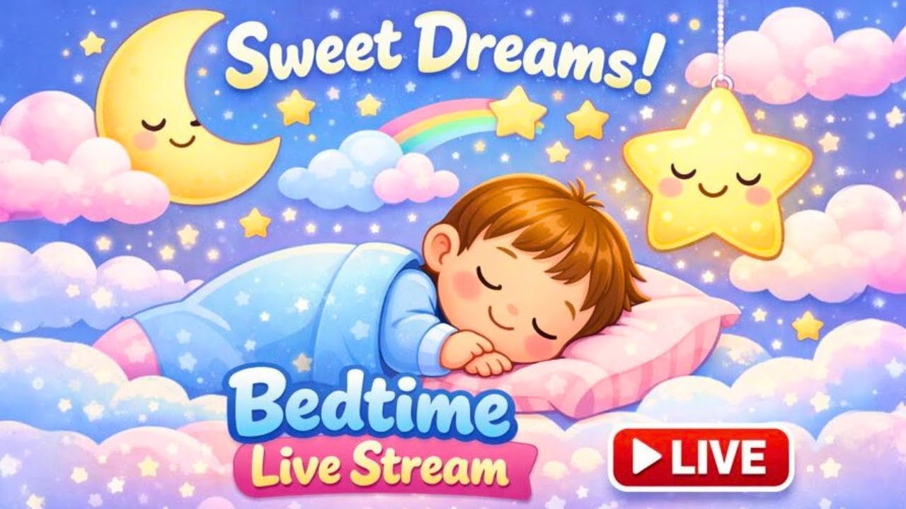 🔴 Twinkle Twinkle Little Star Live | Lullaby for Toddlers & Preschool Kids