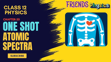 ATOMIC SPECTRA CHAPTER 20 | CLASS 12 PHYSICS | ONESHOT VIDEO | FRIENDS PHYSICS
