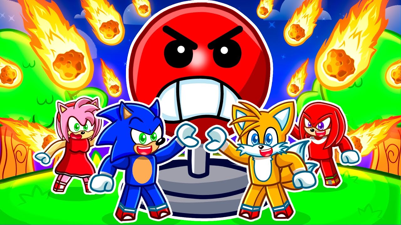 DONT ANGER THE BUTTON In Roblox With MY FRIENDS...