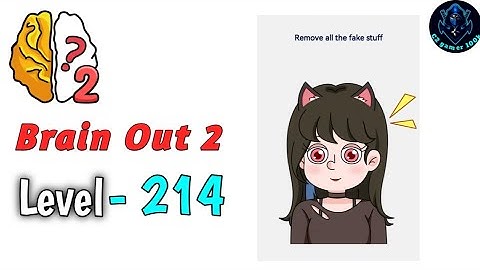 Brain Out 2 Level 214 Walkthrough solutions Gameplay