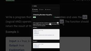 Check Boolean Equality Using AND (&&) | Easy Coding Question | Java For Beginners