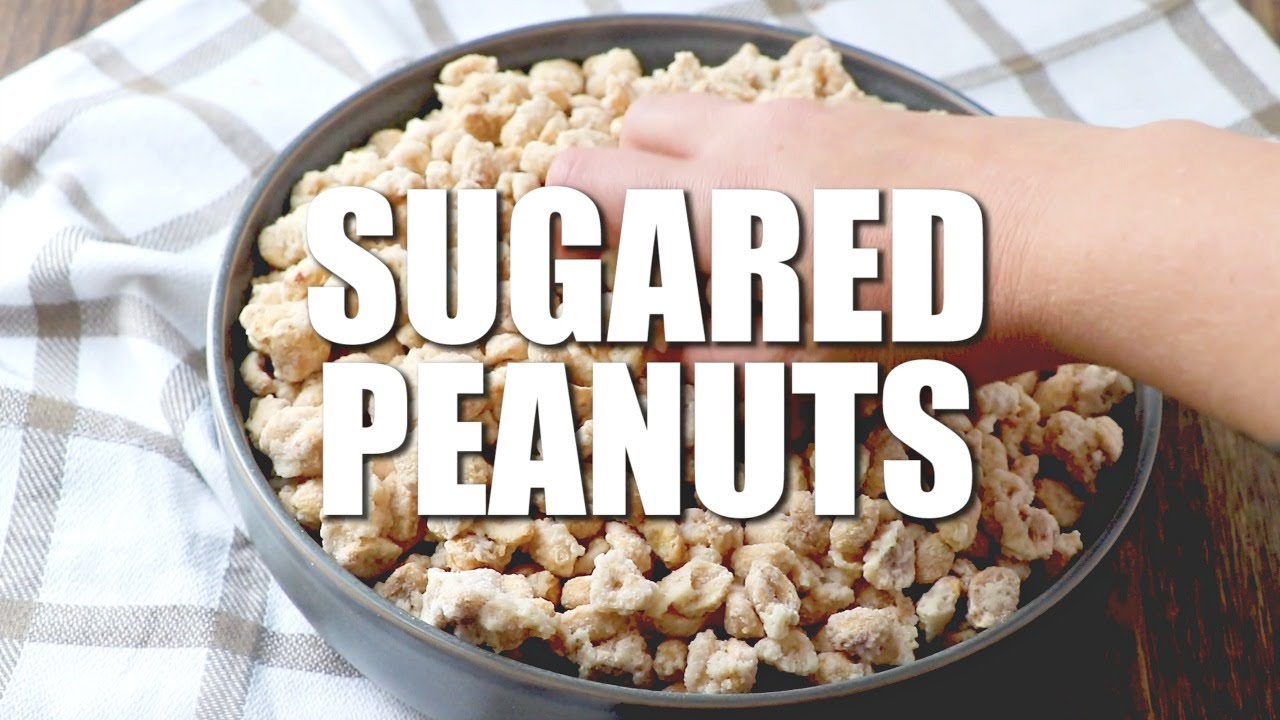 How to make SUGARED PEANUTS YouTube