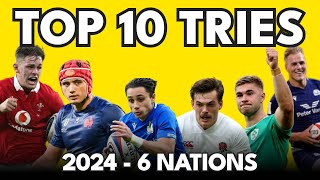 The TOP 10 Tries of the 2024 Six Nations - My choices!