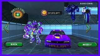 Permainan robot mobil berubah - Autobots robot car war Part 2 screenshot 2