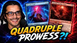 Wizard’s Staff Just BROKE Prowess... | MTG Arena Standard screenshot 2
