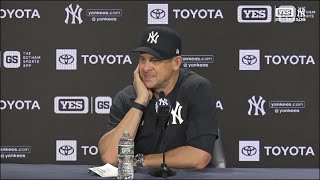 Aaron Boone's Manager Report following Yankees' 5-4 win vs. Blue Jays